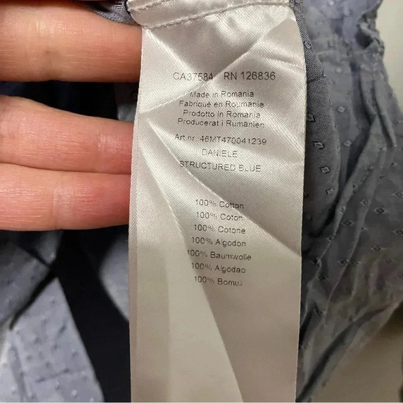 J. Linderberg blue button down shirt - Picture 3 of 6